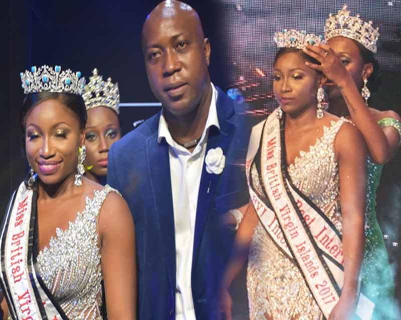 Khephra Sylvester crowned as Miss British Virgin Islands 2017