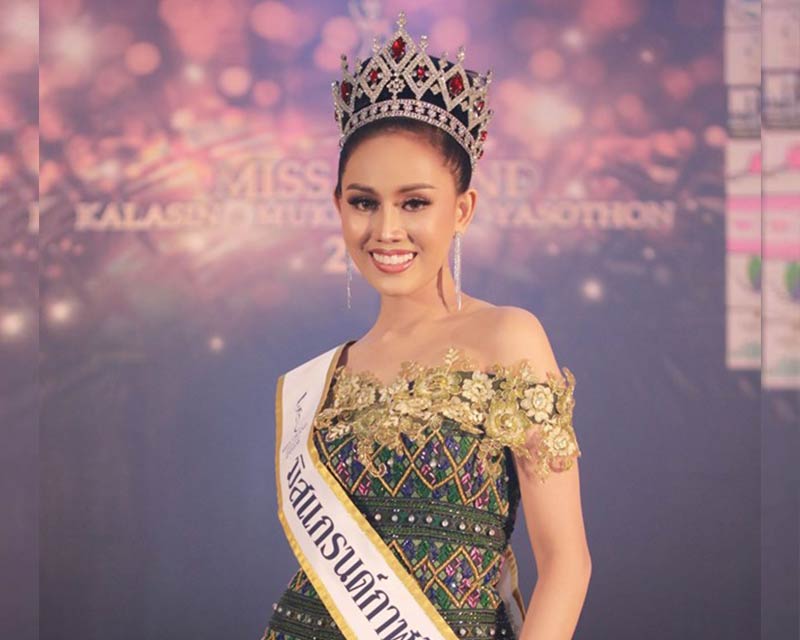 Nattaya Pairin crowned Miss Grand Kalasin 2019 for Miss Grand Thailand 2019