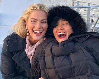 Miss Universe beauties enjoy the day of love together in New York City