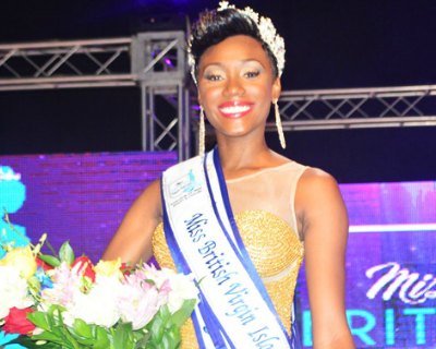 Erika Creque crowned as Miss British Virgin Islands 2016