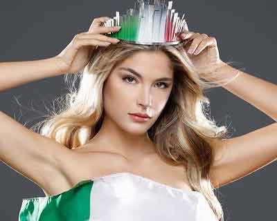 Claudia Motta crowned Miss Mondo Italia 2021