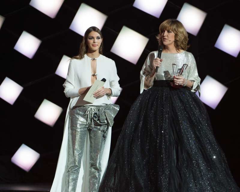 Iris Mittenaere at the Victoires de la Musique 2018