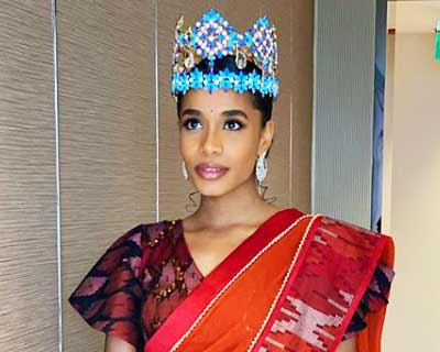 Miss World 2019 Toni-Ann Singh embraces Nepali culture on her Beauty with a Purpose trip