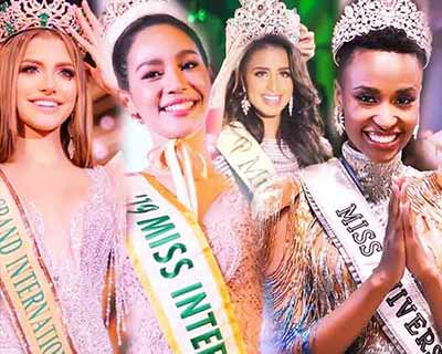 Top Performing Countries of 2019 in Major International Beauty Pageants