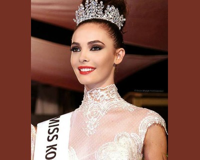 Mirjeta Shala crowned Miss Universe Kosovo 2015