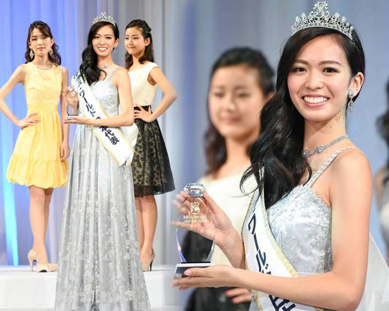 Haruka Yamashita crowned Miss World Japan 2017