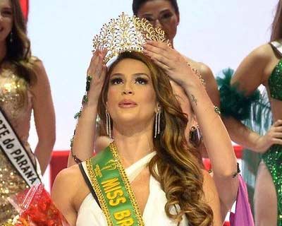 Morgana Carlos crowned Miss Brasil Terra 2023