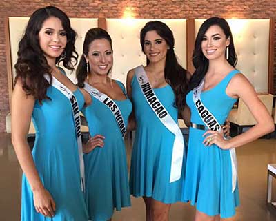 Contestants of Miss Universe Puerto Rico 2017 to participate at Fashion IN