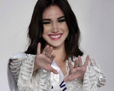 Edymar Martinez Miss International 2015 Visits Barcelona