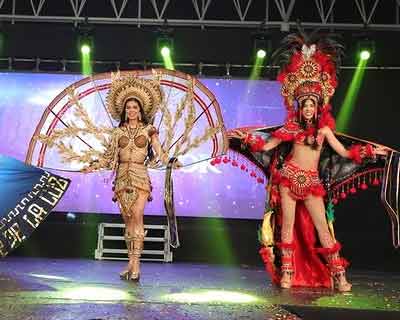 Verónica Mora Romero wins the National Costume Competition of Miss Ecuador 2021