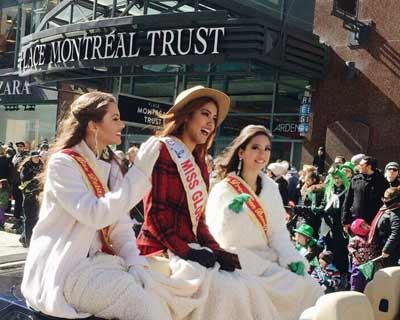 Ann Lorraine Colis Miss Globe 2015 is enjoying her stay in Canada