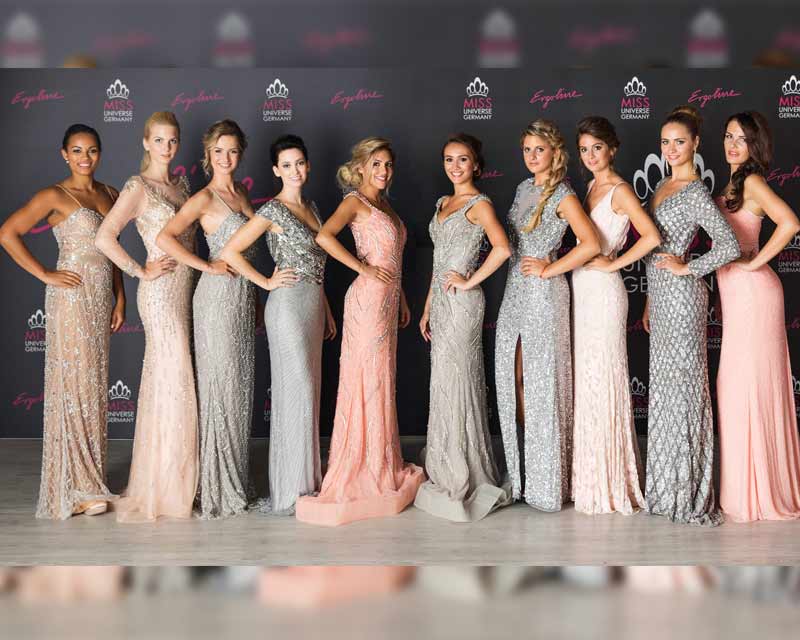 Finalists of Miss Universe Germany 2017