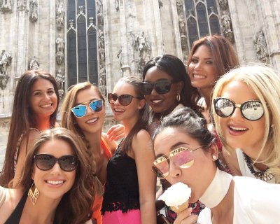 Miss Universe 2014 beauties reunite in Milan