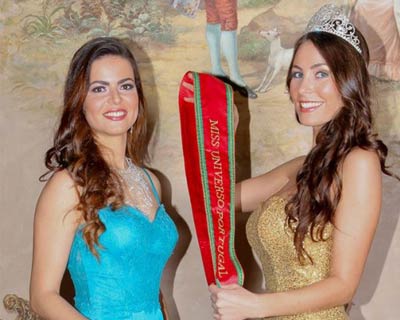 Maria Emilia Araujo crowned Miss Universo Portugal 2015
