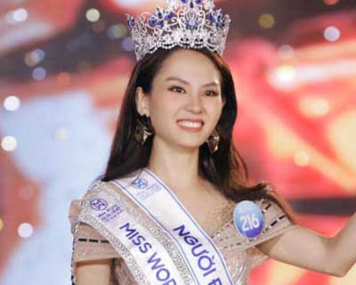 Huỳnh Nguyễn Mai Phương crowned Miss World Vietnam 2022