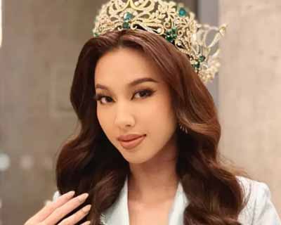 Miss Grand International 2021 Nguyễn Thúc Thuỳ Tiên on a mission in Peru