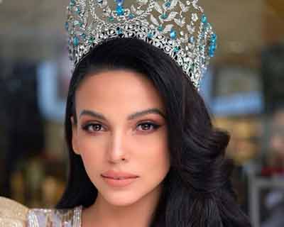 The reigning Miss Supranational Valeria Vazquez is proving to be a globetrotter