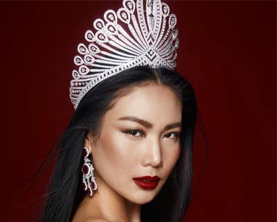 Ning Sophida unveils her National Costume for Miss Universe 2018