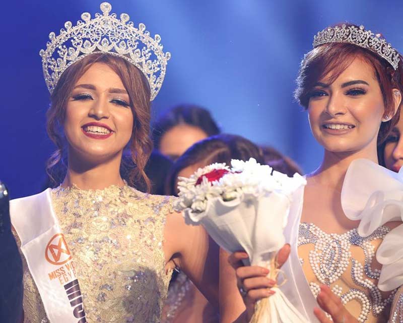 Farah Shaaban crowned Miss World Egypt 2017