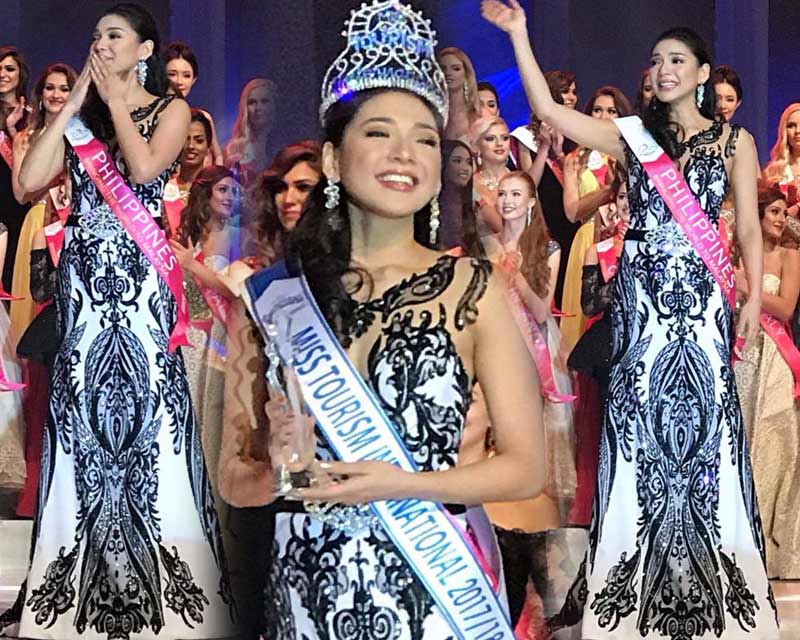 Jannie Loudette Vicencio Alipo-on of Philippines crowned Miss Tourism International 2017