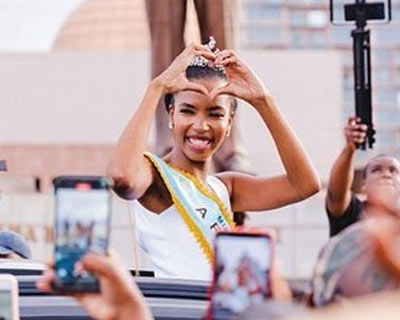 Miss World Africa 2024 Lesego Chombo receives a grand homecoming in Botswana