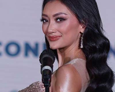 Miss Supranational Indonesia 2022 Adinda Cresheilla dazzles at send-off press conference