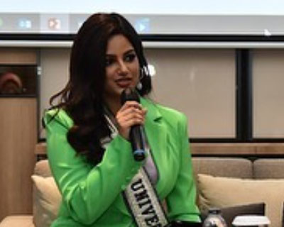 Miss Universe 2021 Harnaaz Sandhu leads menstrual hygiene discussions in Indonesia