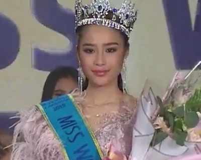 Vy Sreyvin crowned Miss World Cambodia 2019