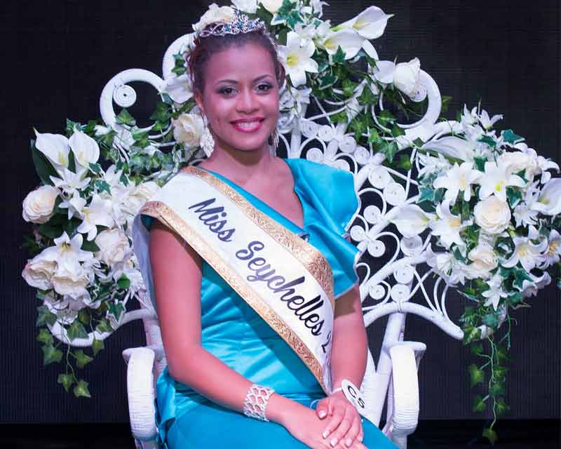 Hillary Joubert crowned as Miss Seychelles 2017