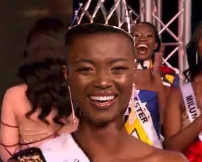 Chelsi Tashaleen Shikongo crowned Miss Namibia 2021