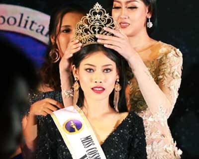 Wai Hnin Lwin Tun crowned Miss Cosmopolitan Myanmar 2019