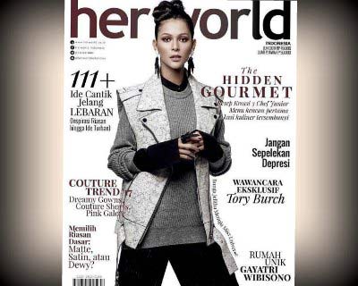 Puteri Indonesia 2017 Bunga Jelitha Ibrani Sizzles in Her World Magazine’s June Edition