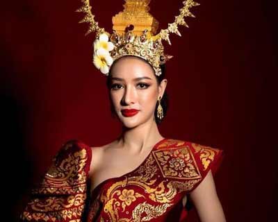 Laos’ exceptionally detailed national costume for Miss Universe 2021