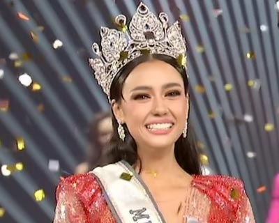 Amanda Obdam crowned Miss Universe Thailand 2020