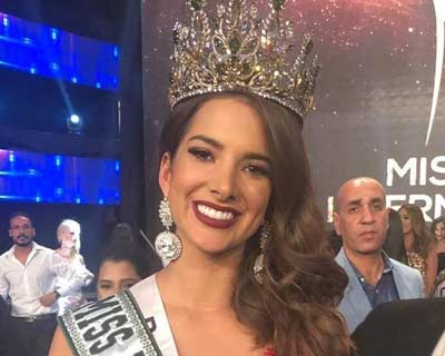 Suheyn Cipriani of Peru crowned Miss Eco International 2019