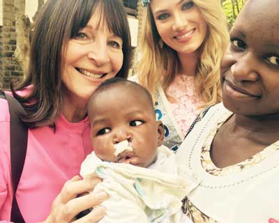 Mireia Lalaguna and Julia Morley visit Gertrude’s Children’s Hospital in Kenya