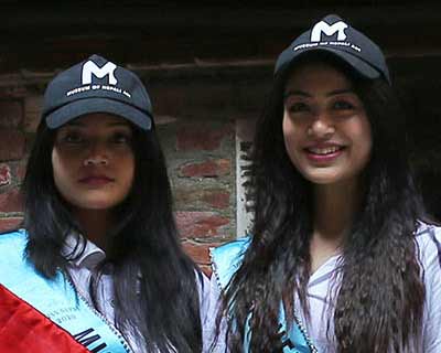 Miss Nepal 2020 winners take heritage walk to promote cultural tourism in Nepal
