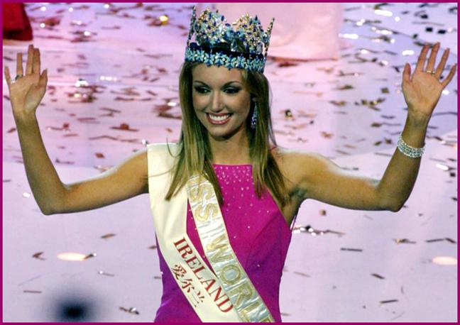 Rosanna Davison Miss World 2003
