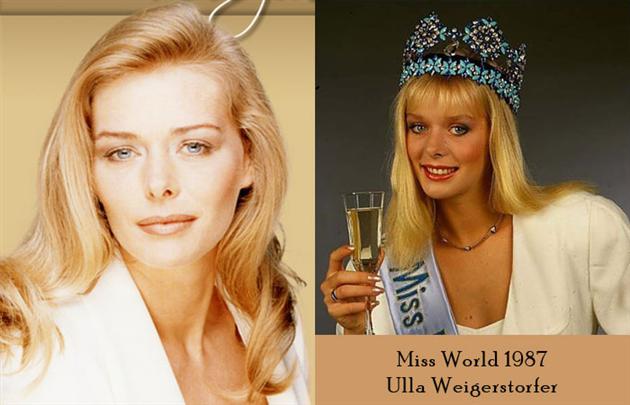 Miss World 1987 Ulla Weigerstorfer