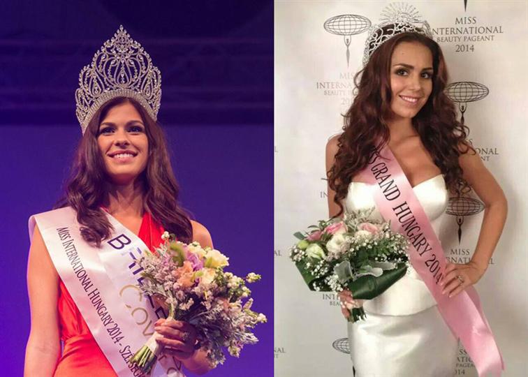 Miss Hungary International 2014 Winners