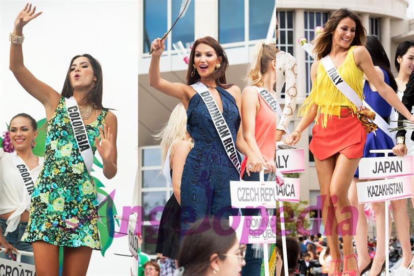 Miss Universe 2014 Parade of Nations