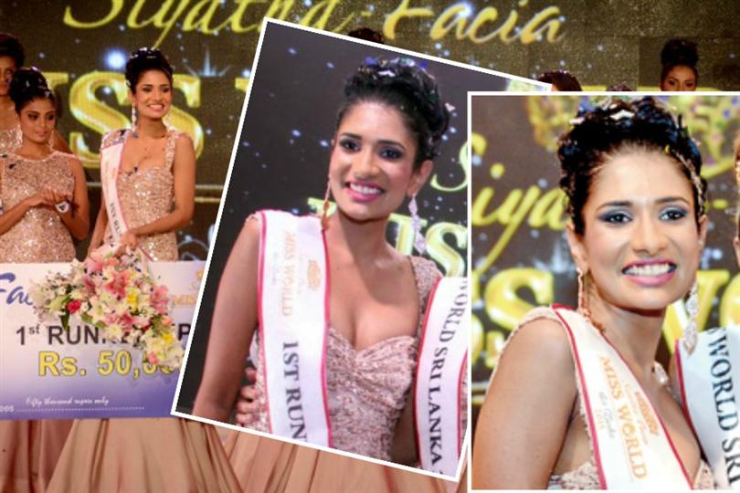 Jayathi De Silva crowned as Miss Universe Sri Lanka 2016