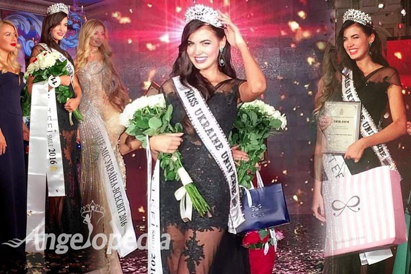 Alena Spodynyuk crowned as Miss Universe Ukraine 2016