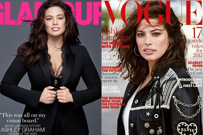 Ashley Graham is the backstage host of Miss Universe 2016