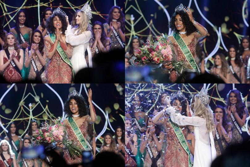 Raissa Santana of Paraná crowned as Miss Universe Brazil 2016