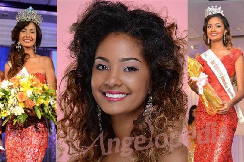 Isabel Dalley of Jamaica eyeing at the Miss Universe 2016 crown