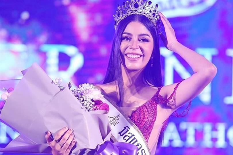 Rita Battagilno crowned Miss Grand Samut Songkhram 2021 for Miss Grand Thailand 2021