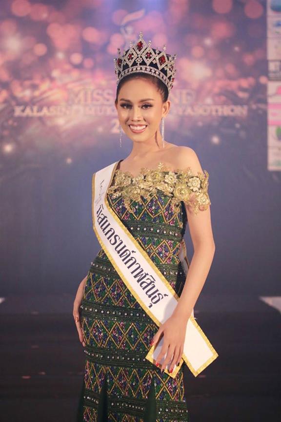 Nattaya Pairin crowned Miss Grand Kalasin 2019 for Miss Grand Thailand 2019