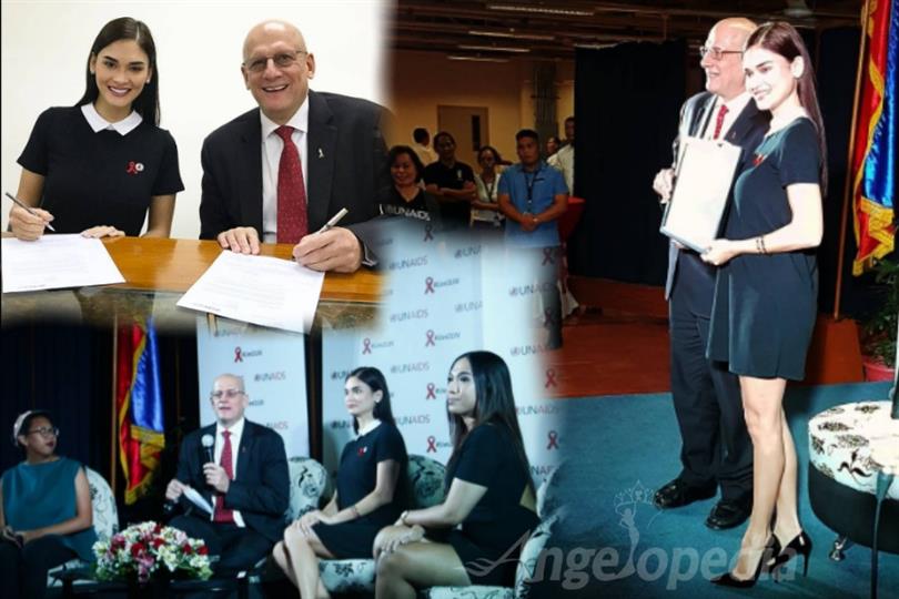 Pia Wurtzbach has been appointed as the ambassador of UNAIDS