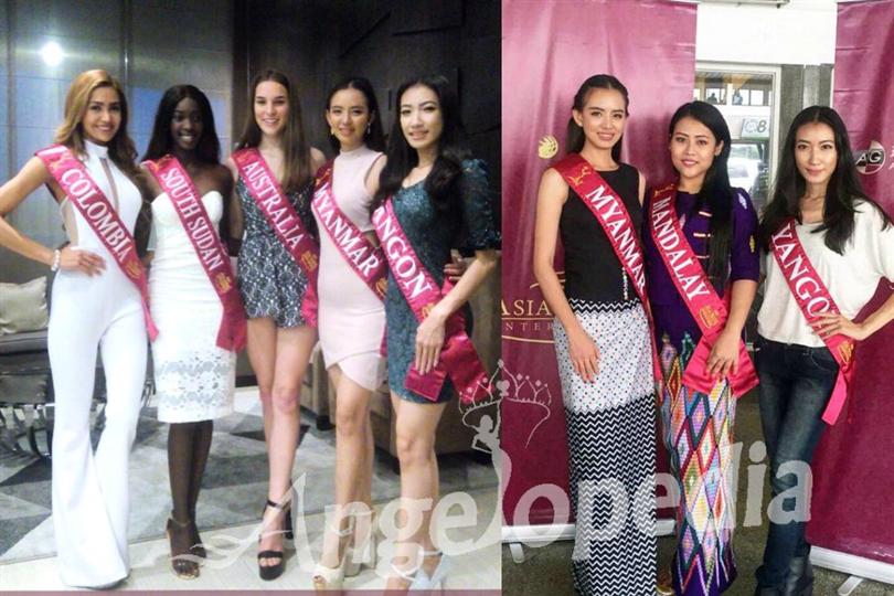 Miss Asia Pacific International 2016 Delegates arrive in Manila